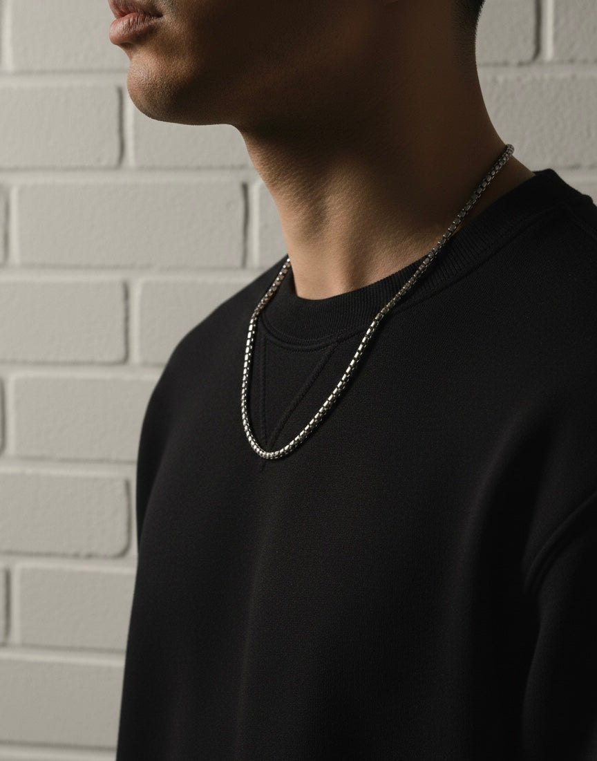 Ailaura’s Mens Box chain