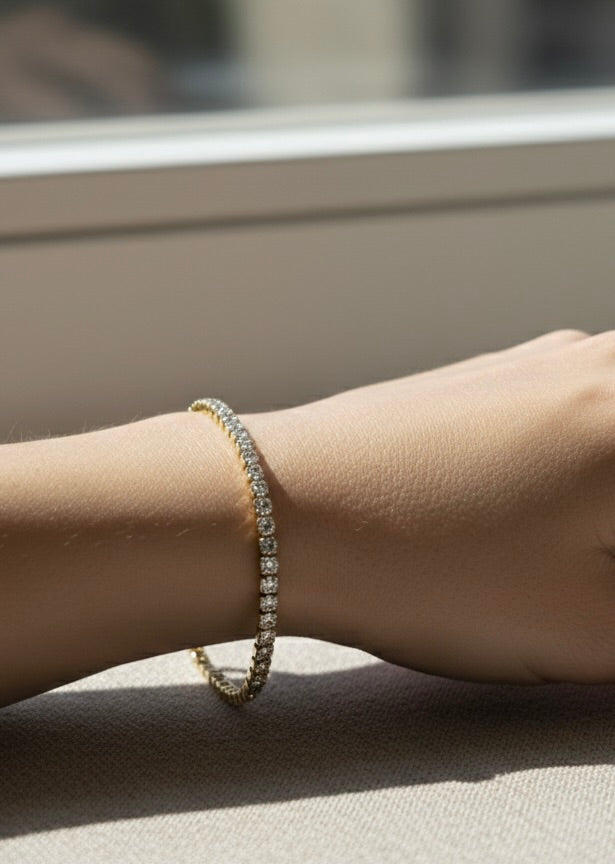 Ailaura Lumiere Tennis Bracelet