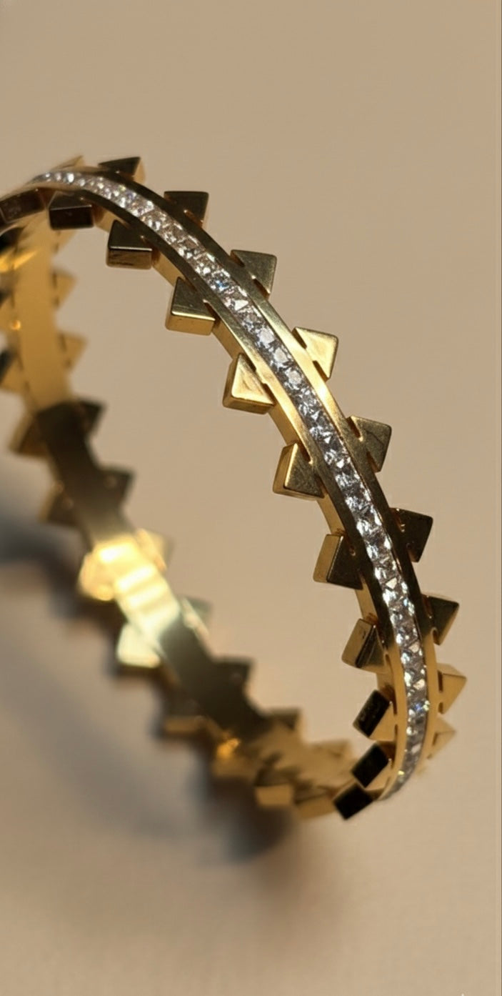 Ailaura Apex Bangle-Adjustable