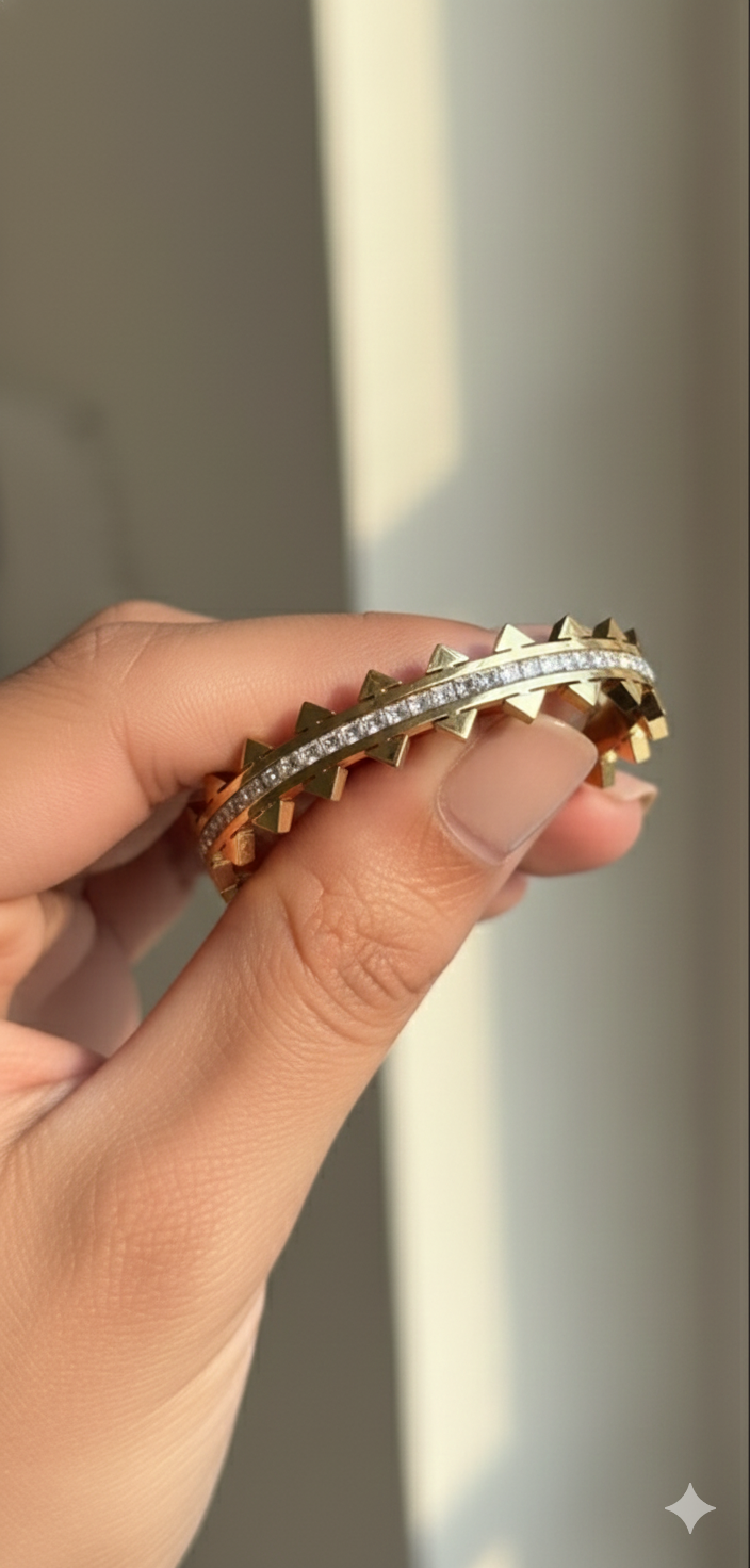 Ailaura Apex Bangle-Adjustable