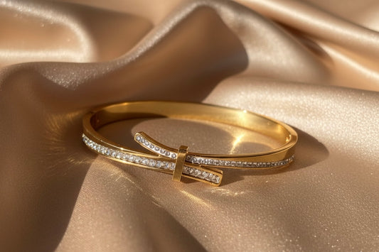 Ailaura Elan Tie Bangle- Adjustable