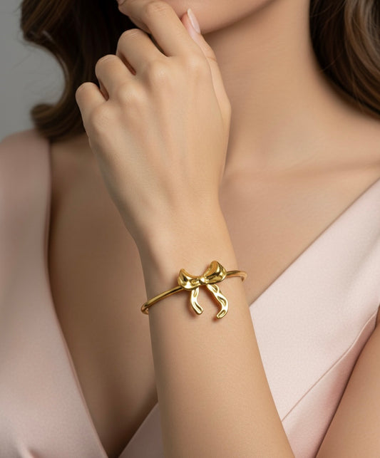 AIlaura Teddy Charm Open Kada
