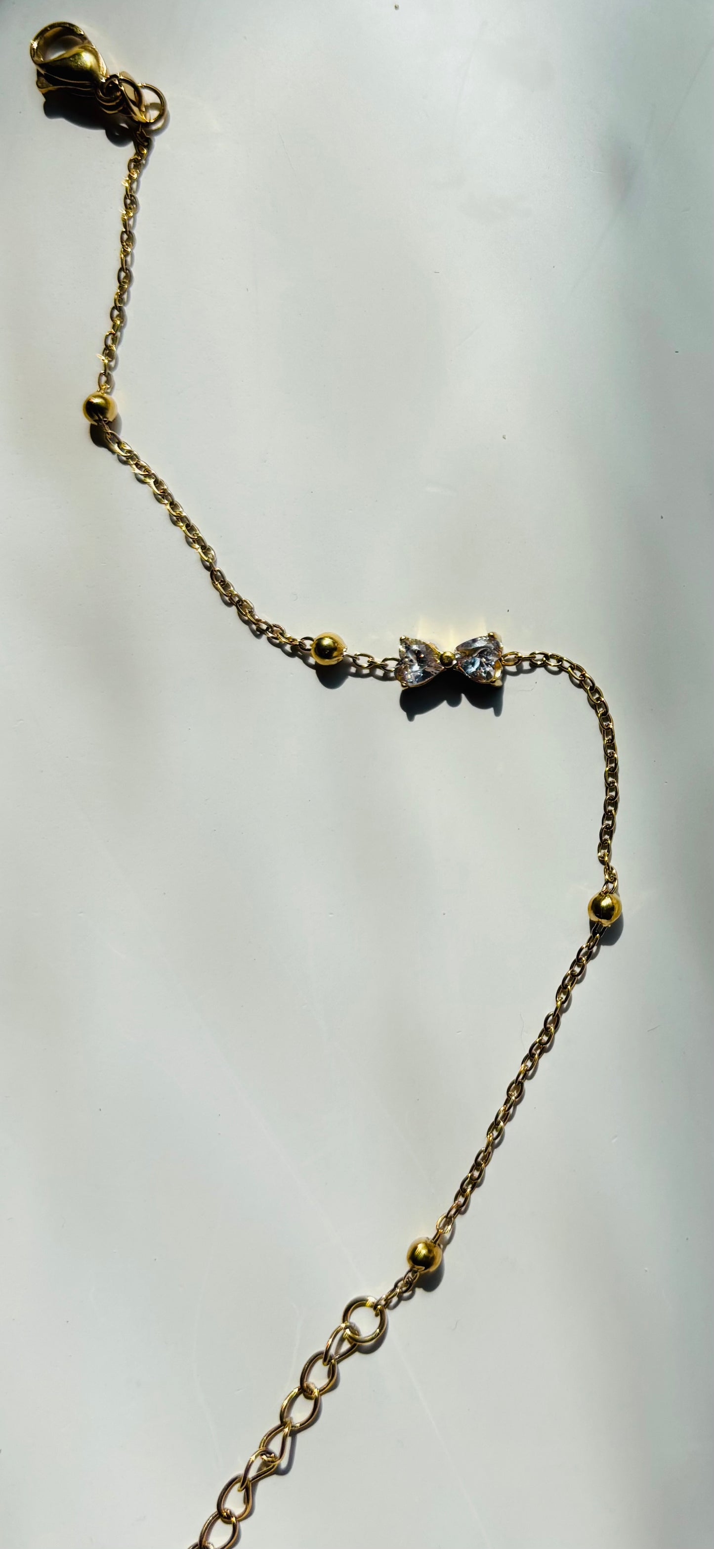 Ailaura Bow Charm Bracelet