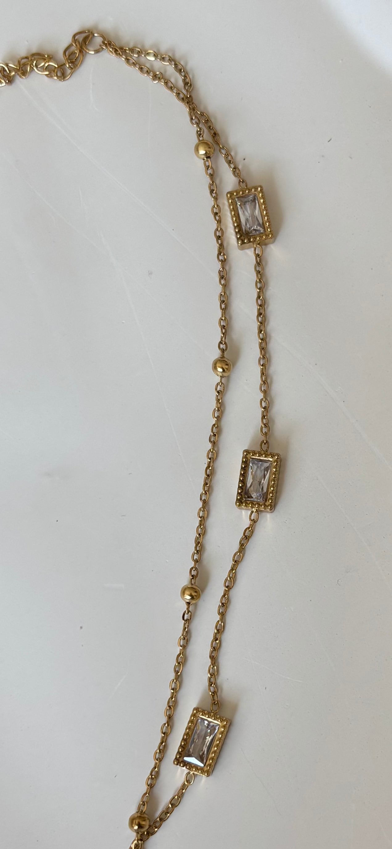 Ailaura Crystal Link Bracelet