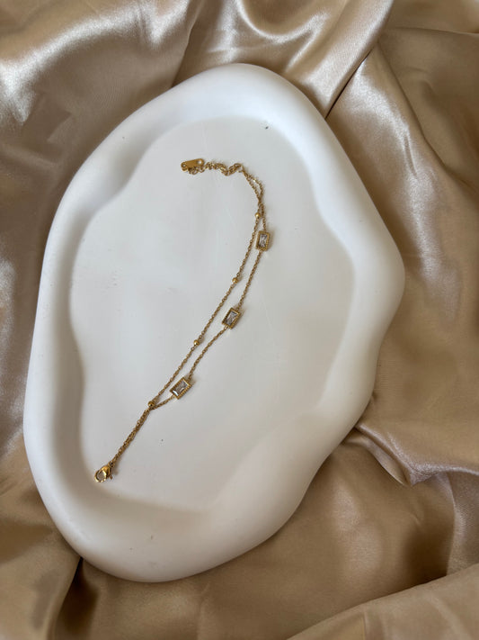 Ailaura Crystal Link Bracelet