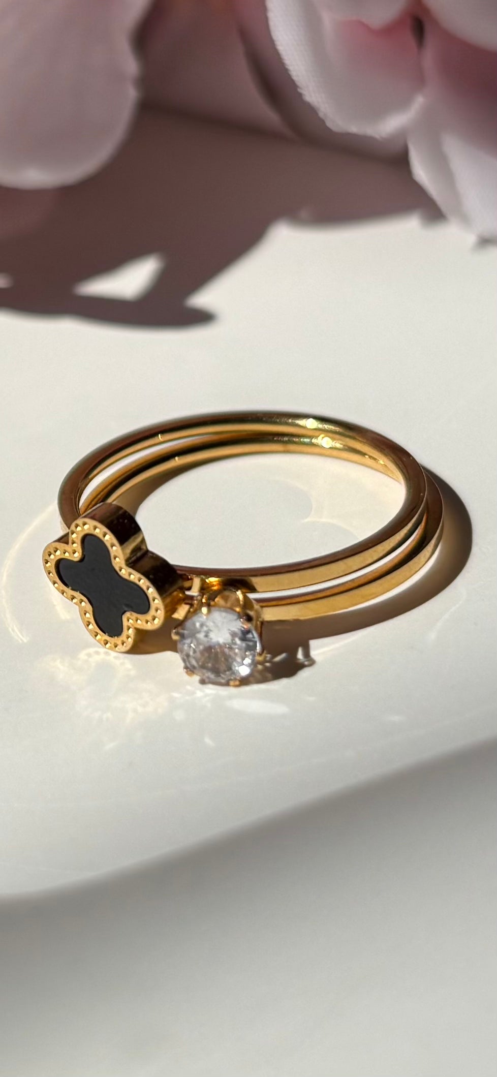 Ailaura Luxe Duo Ring (Set of 2)