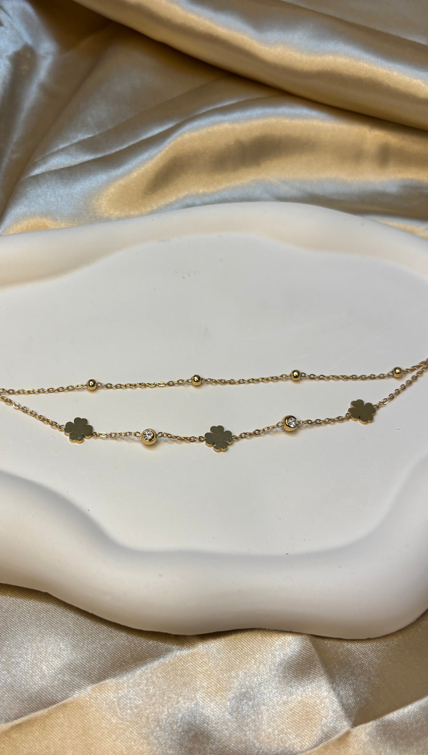 Ailaura Clover Spark Bracelet