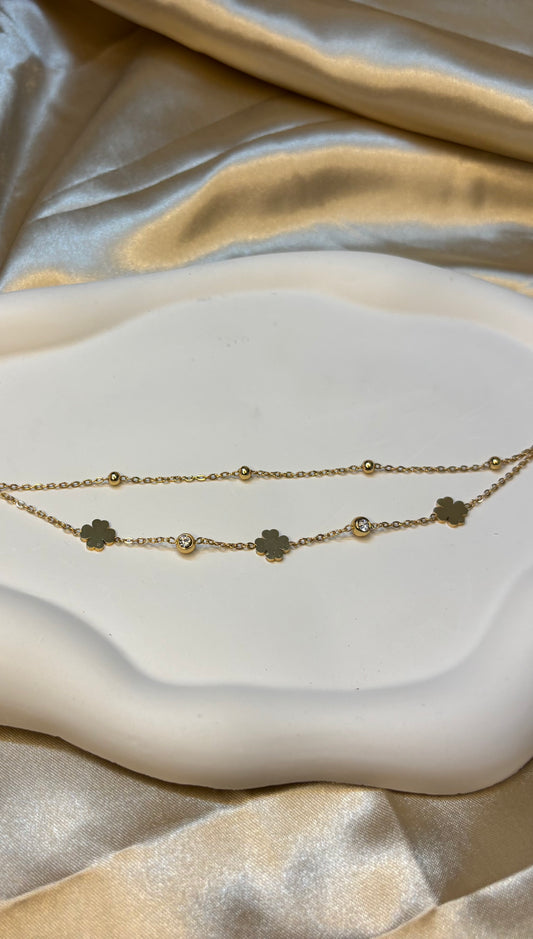 Ailaura Clover Spark Bracelet