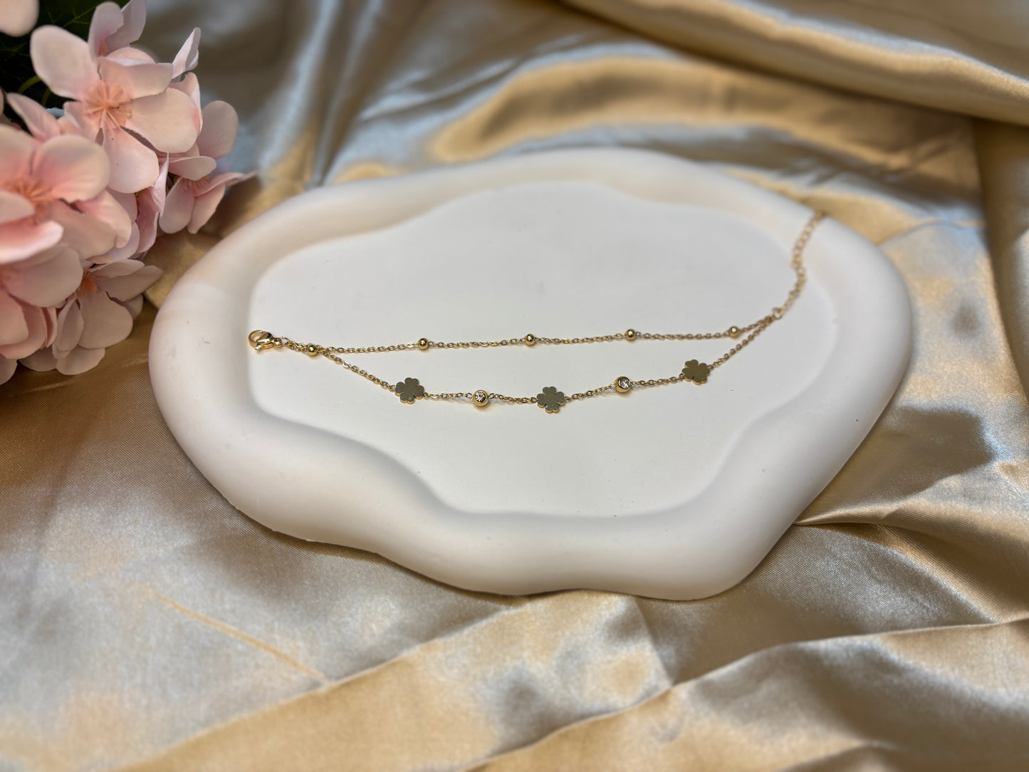 Ailaura Clover Spark Bracelet