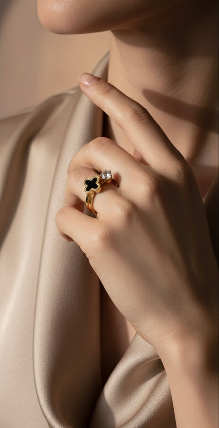 Ailaura Luxe Duo Ring (Set of 2)