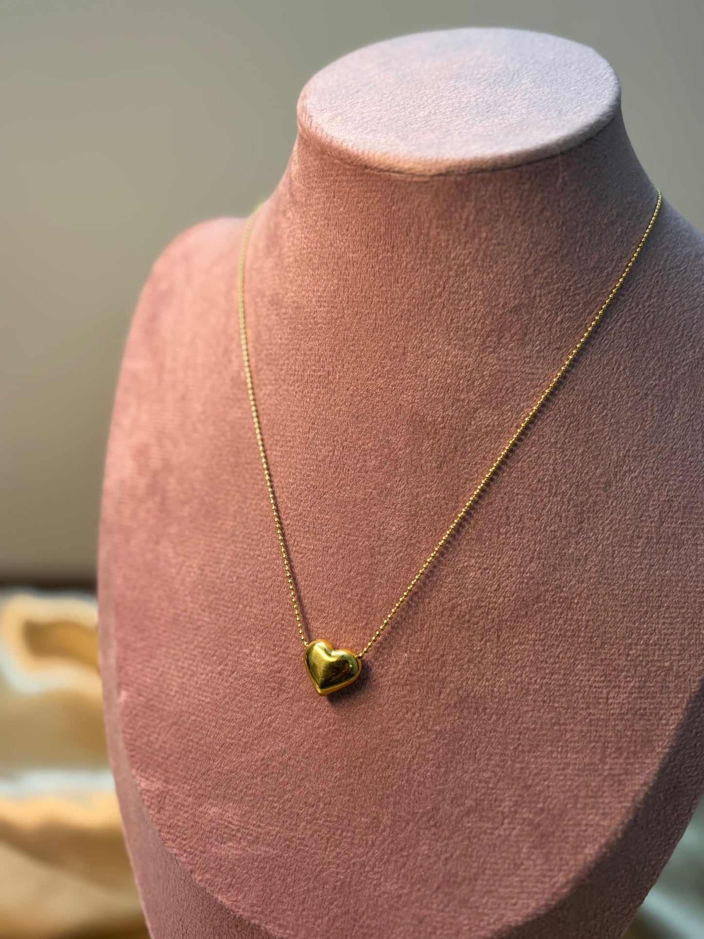 Ailaura beaded Heart Necklace