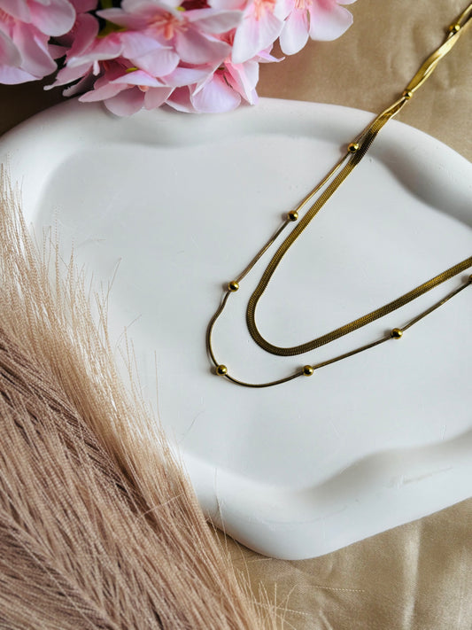 AIlaura Dual Flow Necklace