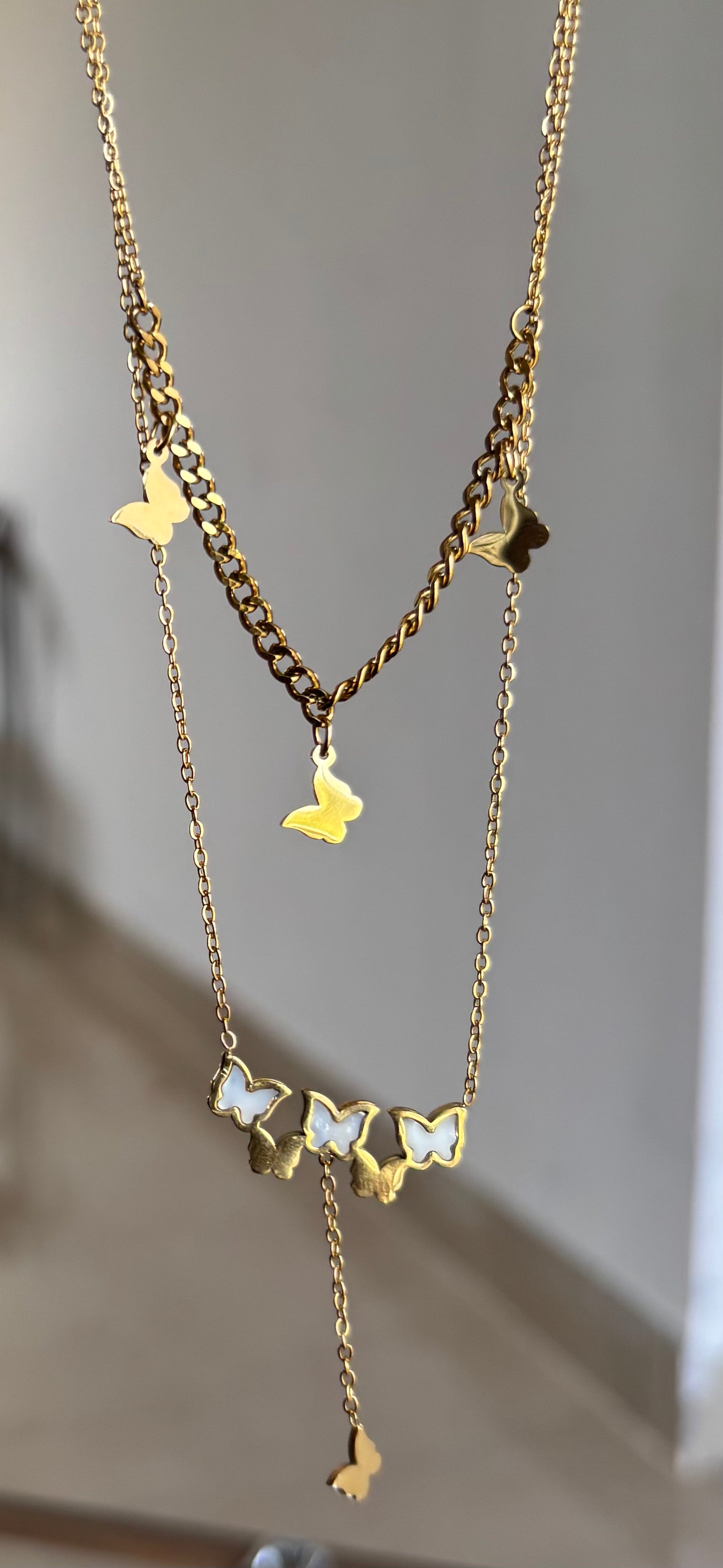 AIlaura Butterfly Whisper Necklace