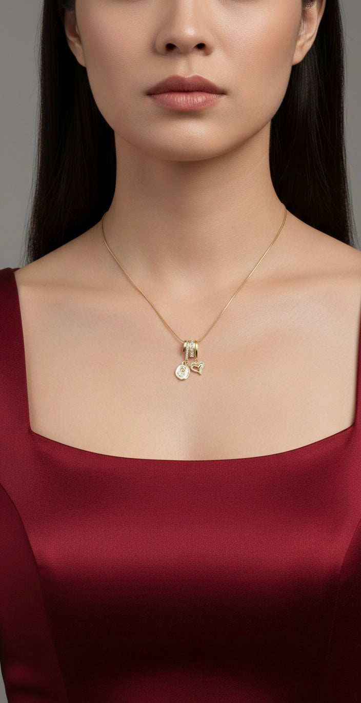 AIlaura Tiny Charms Necklace