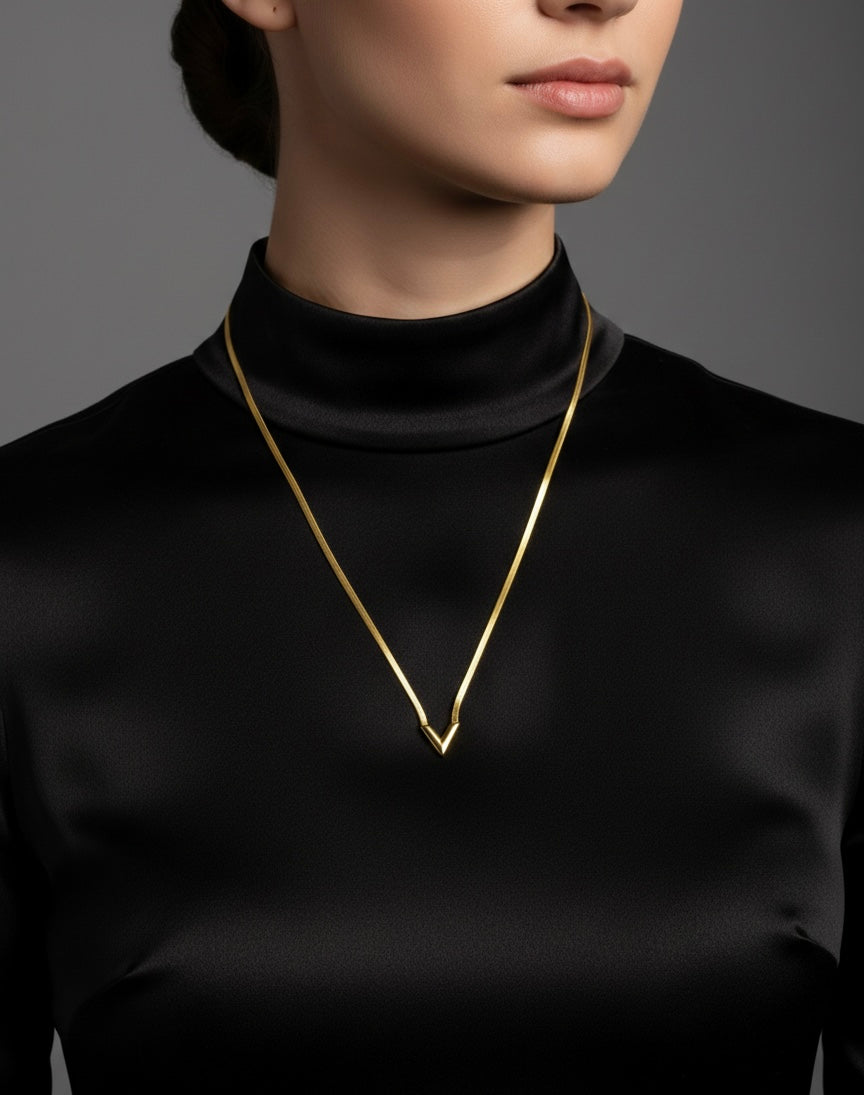 AIlaura V Grace Necklace