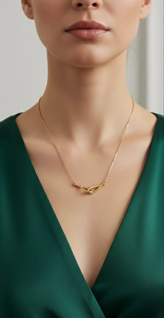 AIlaura Twist Glow Necklace