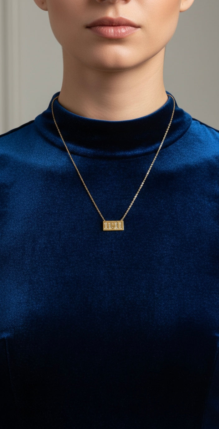 AIlaura Lucky 11:11 Necklace