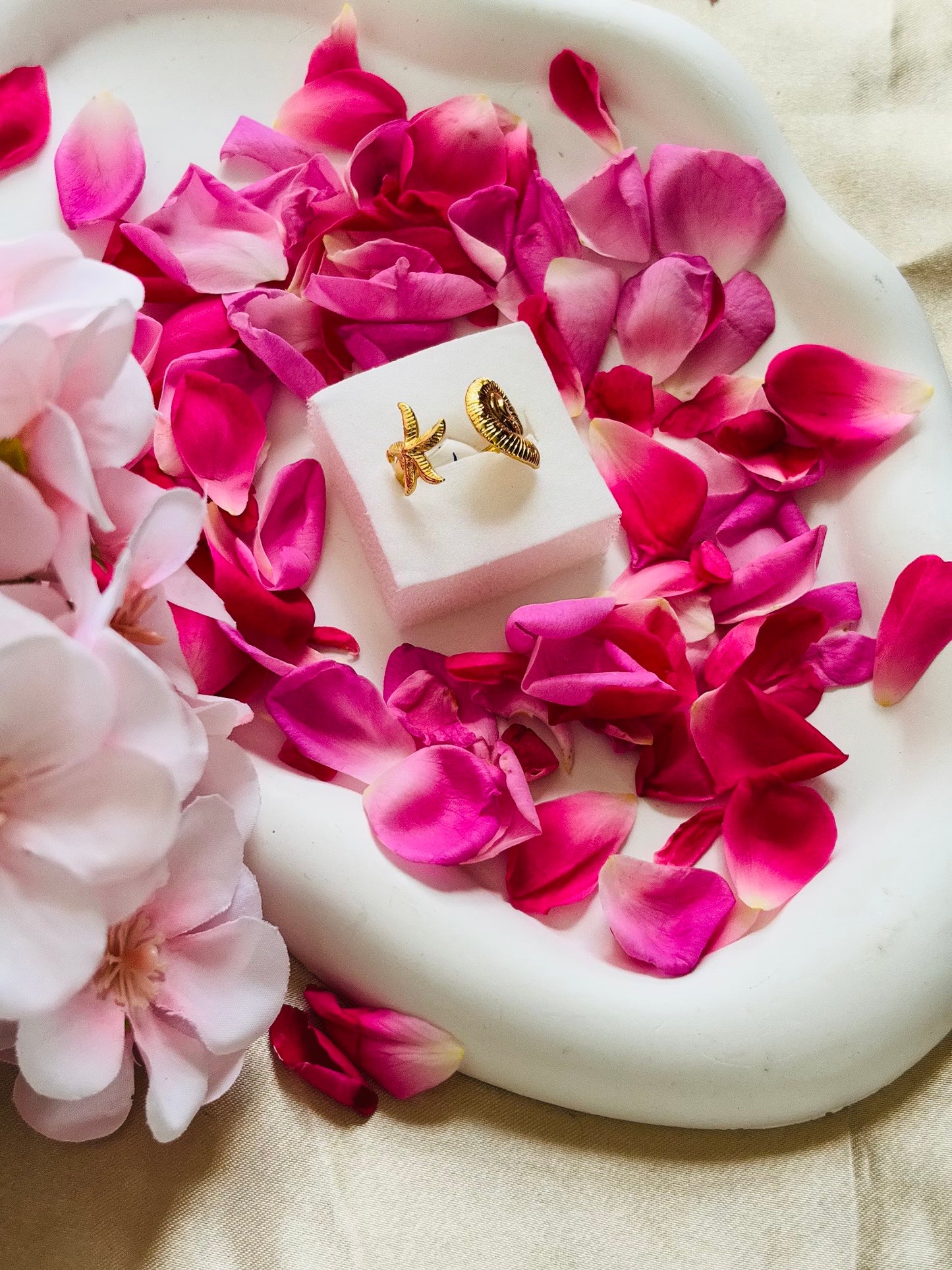 AIlaura Ocean Adjustable Ring