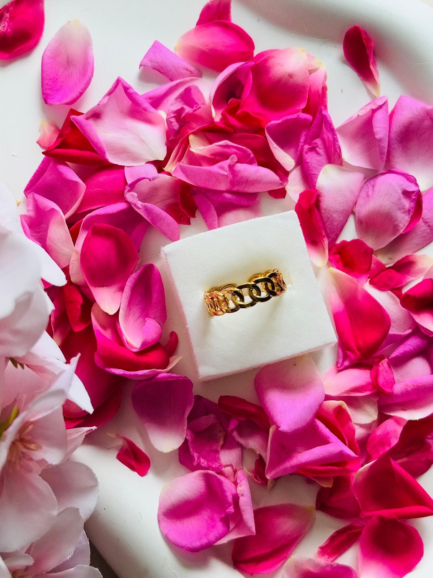 AIlaura Link Adjustable Ring