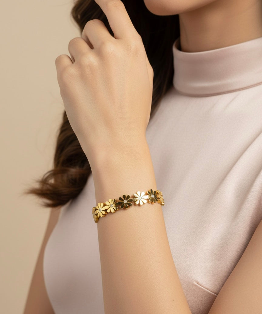 AIlaura Floral Bloom Open Kada