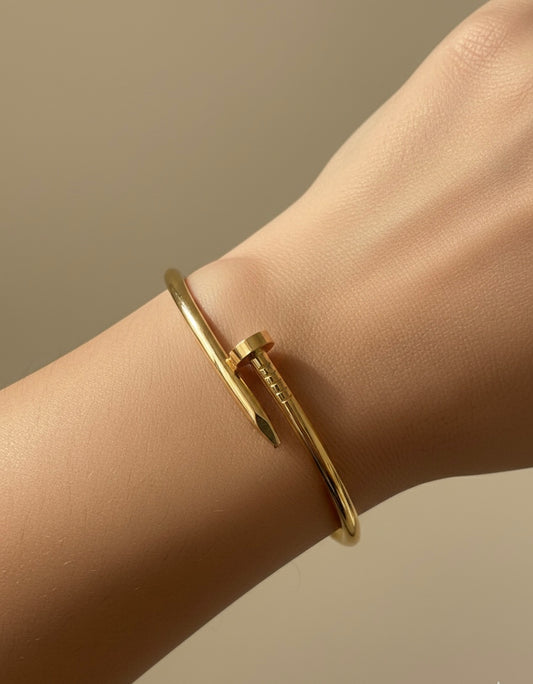 Ailaura Aure Nail Bangle-Adjustable
