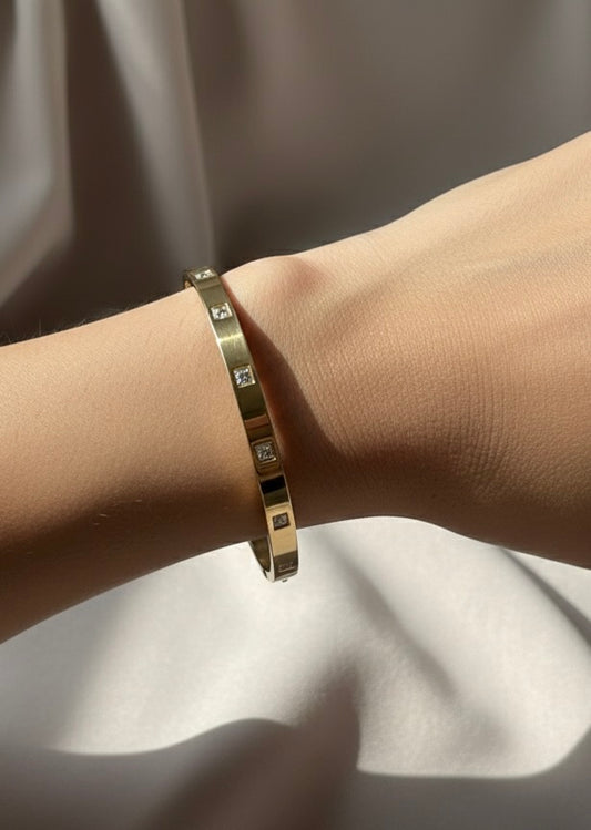 Ailaura Lumiere Bangle- Adjustable