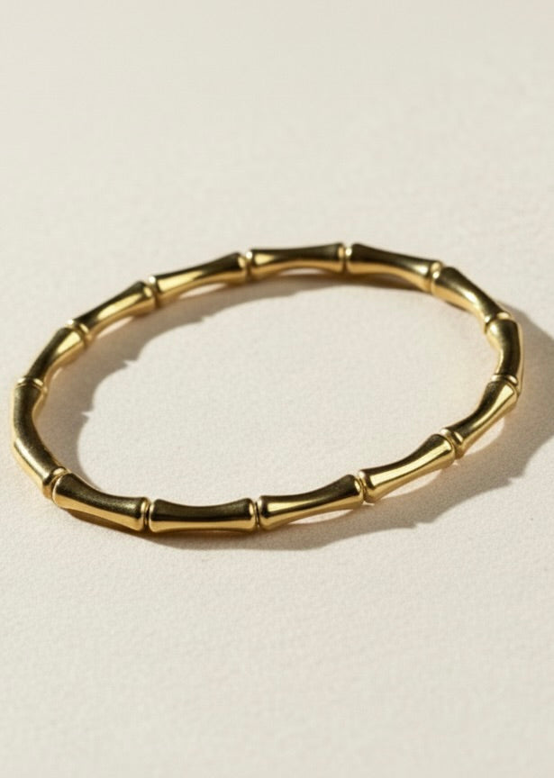 Ailaura Solis Bamboo Bangle- Adjustable
