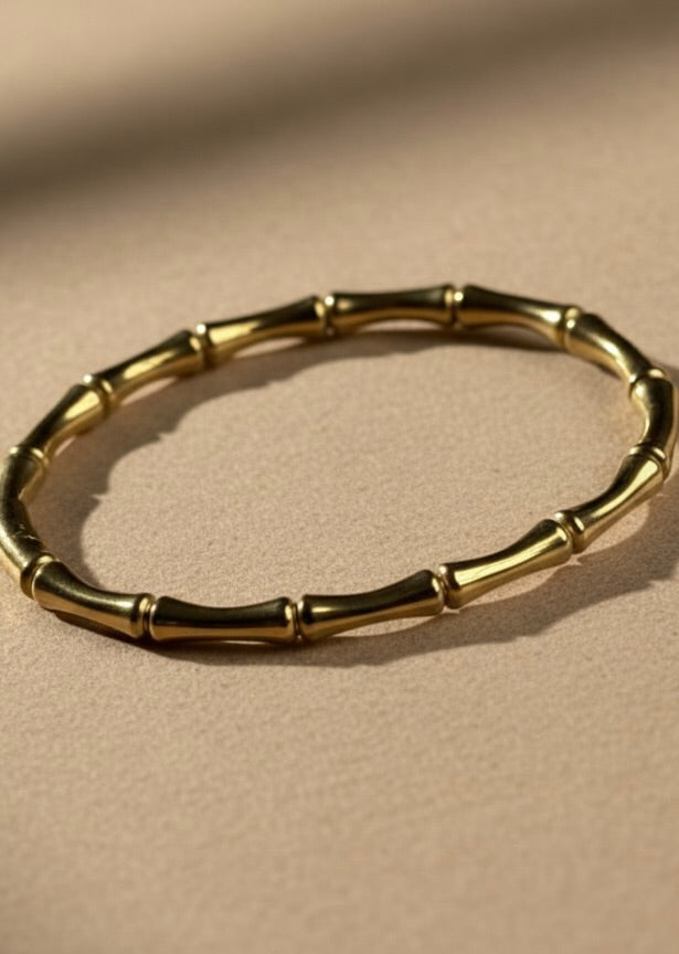 Ailaura Solis Bamboo Bangle- Adjustable