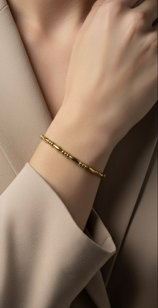 Ailaura Classic Bead Bangle