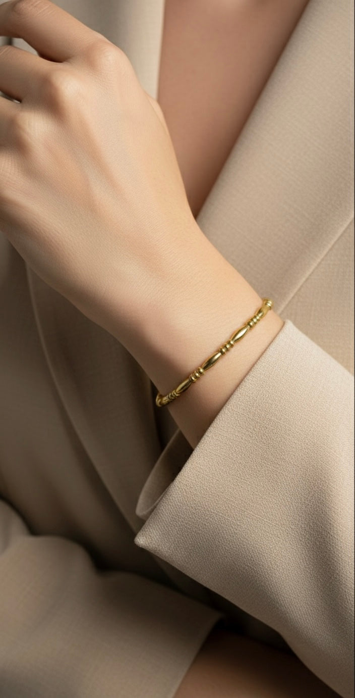 Ailaura Classic Bead Bangle