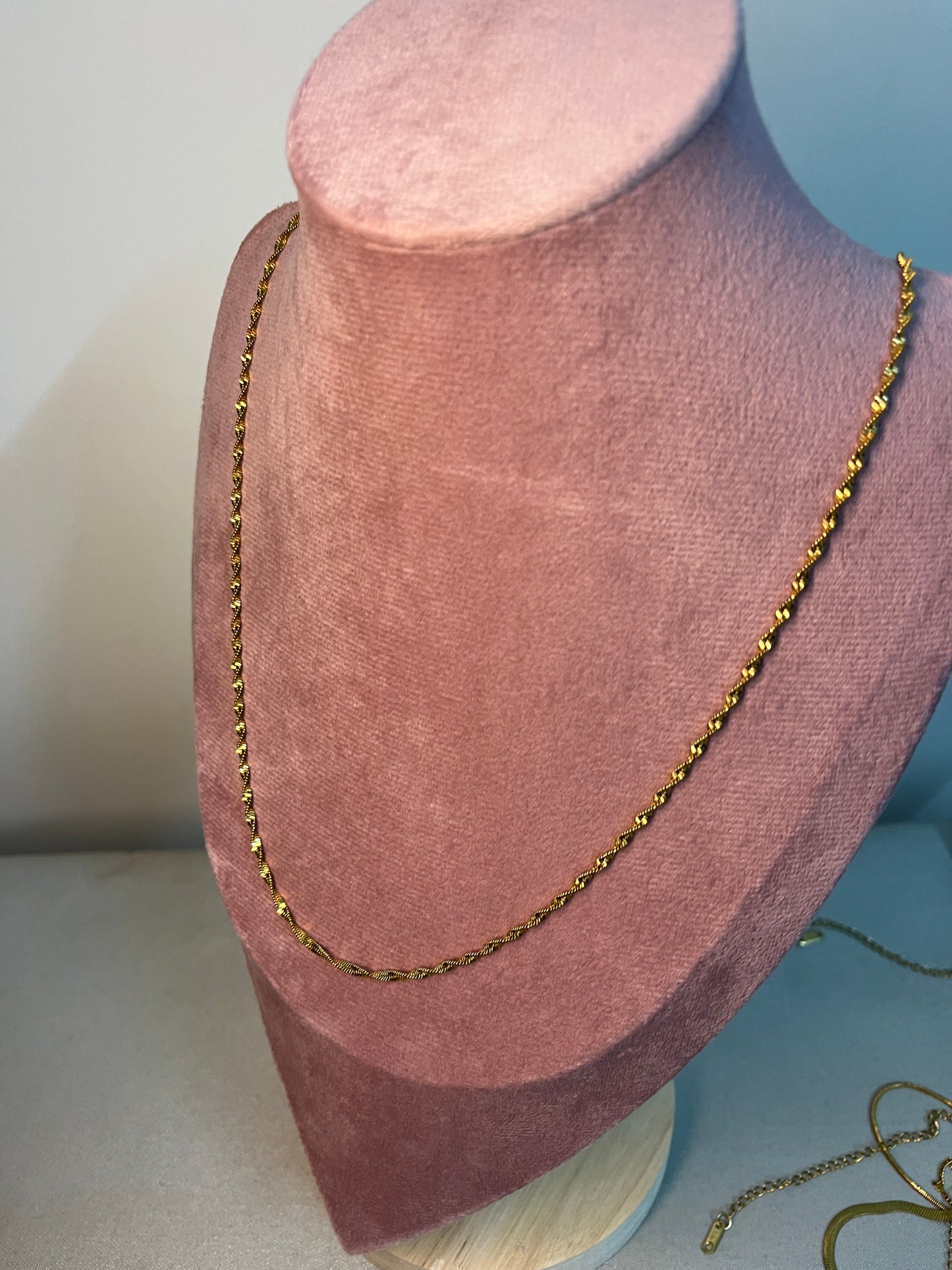 Ailaura Adjustable Twisted Rope Waist Chain