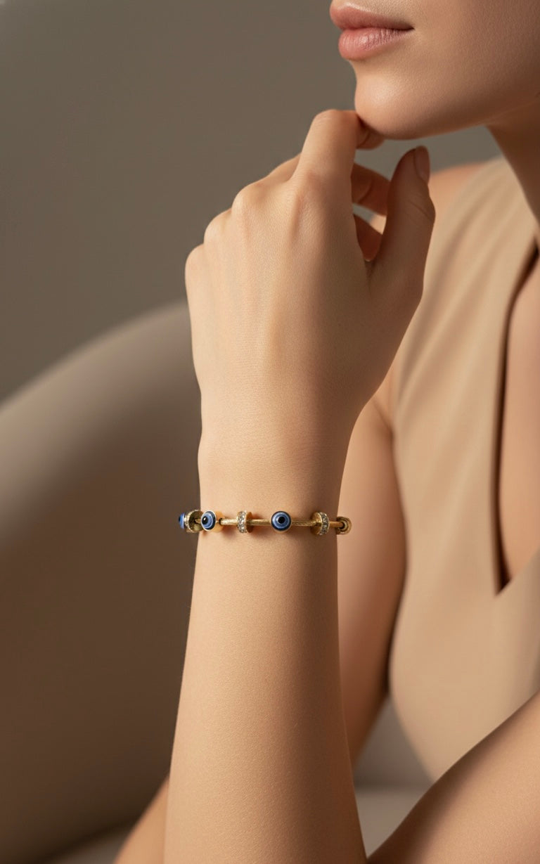 Ailaura Evil Eye Bangle