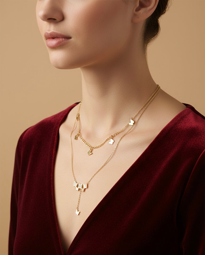 AIlaura Butterfly Whisper Necklace